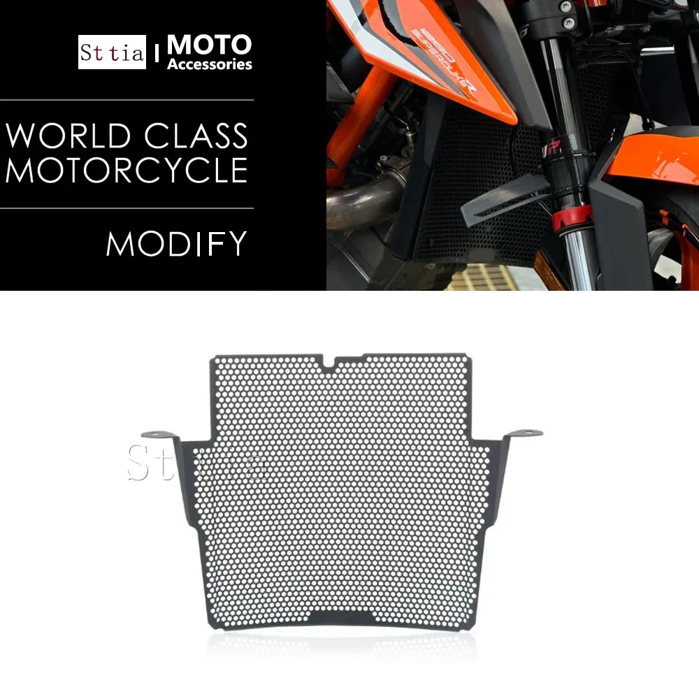 

For KTM 1290 SUPER DUKE R RR 2020-2022 1290 Supei Duke RR R Motorcycle Grille Cover Protection Radiator Core Guards