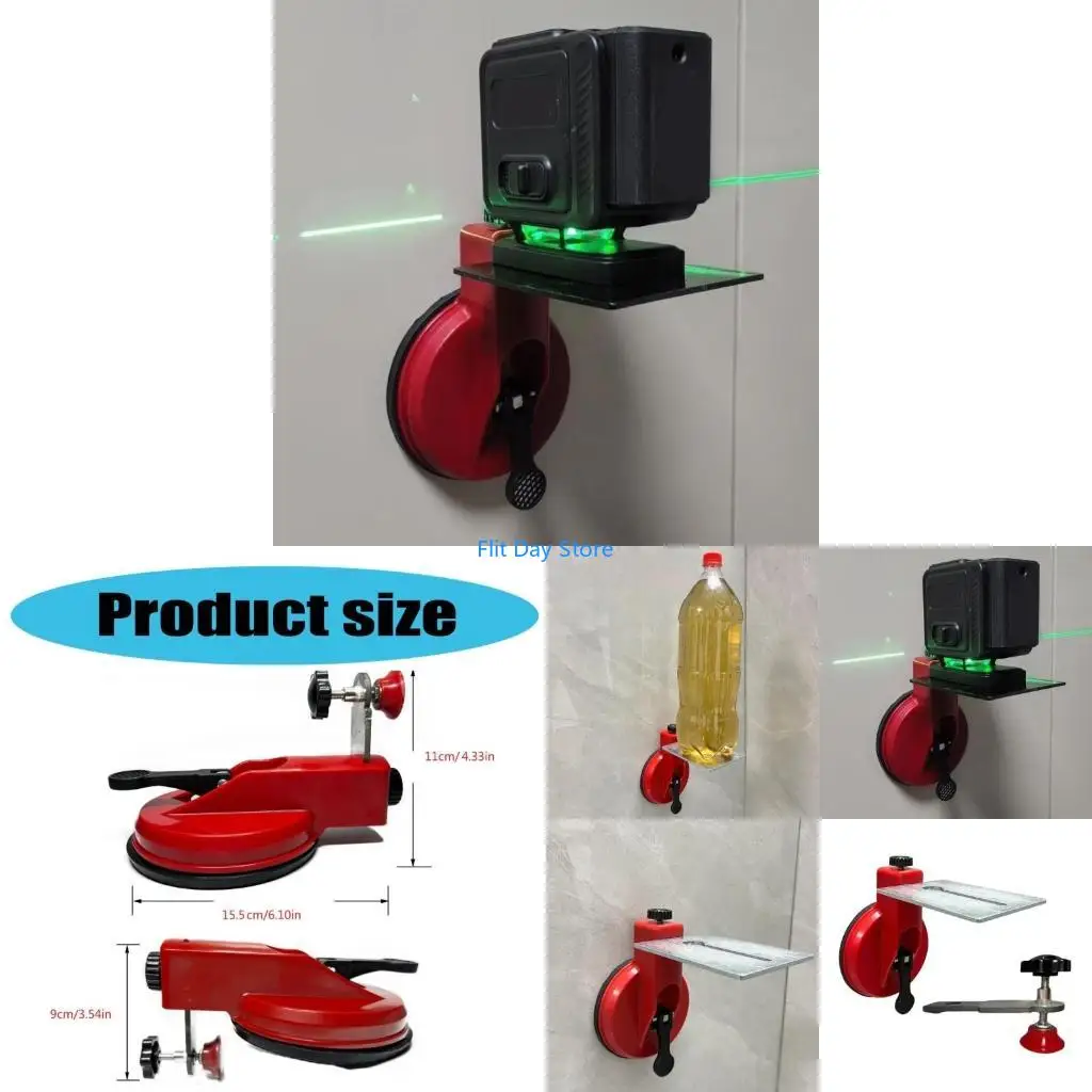 F92C Wall Tile Leveler Suction Cup Marble Leveling Splicer for Plates Corners Suction Cup Tile Marble Leveler Adjuster