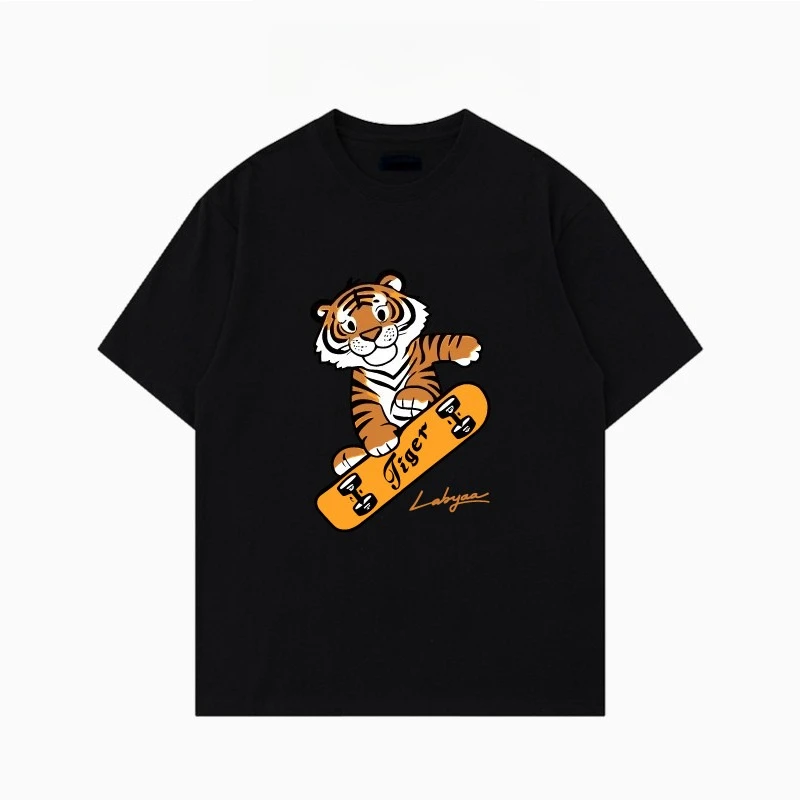 

2026 limited edition horse-year T-shirt, trendy round-neck style, casual short-sleeved top for both men and women