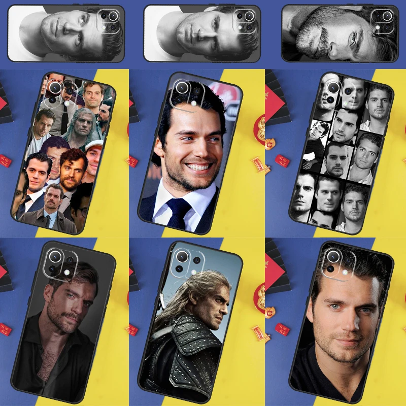 Henry Cavill Case For POCO X5 X3 F5 Pro M5 F3 F4 X4 GT Cover For Xiaomi 13 Ultra 11T 12T Pro 12 Lite