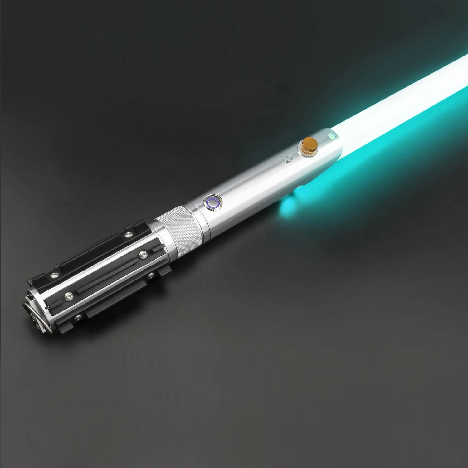 TXQSABER Design Lightsaber High Quality Heavy Dueling RGB SNV4 Pixel Smooth Swing Laser Sword Metal Hilt with Force Cosplay toys