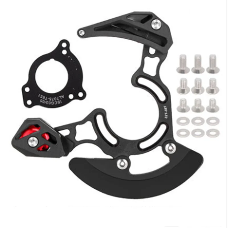 Single disc chain guide for mountain bike