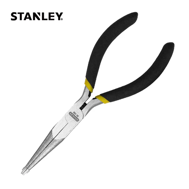 STANLEY Mini needle nose pliers with black handle 5\