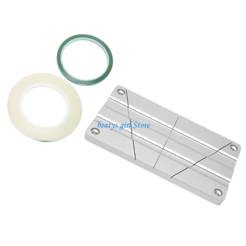 

C7AB Studio Grade Tape Splicing Block Block Block для катушки для катушкой ленты Media Precise 1 4 10 дюйма