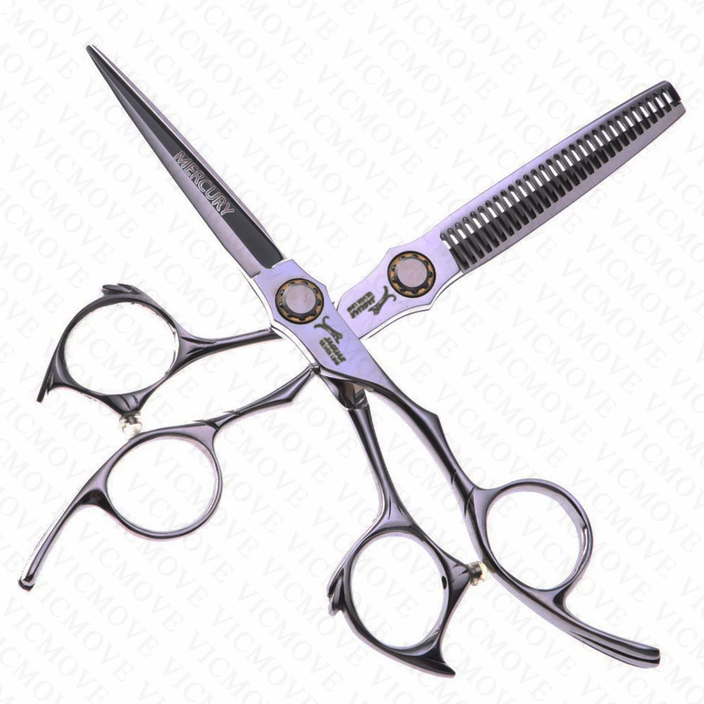 6 Inch Professional Hairdressing Scissors Set Cutting+Thinning Barber Shears High Quality Personality Hair Scissors