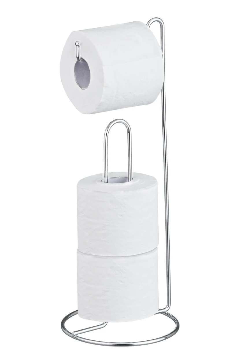 Toilet Paper Holder for 3 Rolls Chrome-2 PCs Kit