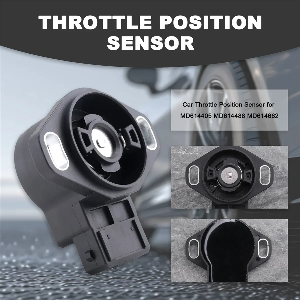 TPS Throttle Position Sensor MD614662 For Mitsubishi 3000GT Diamante Eclipse Expo Galant Mirage Colt Dodge Hyundai Eagle