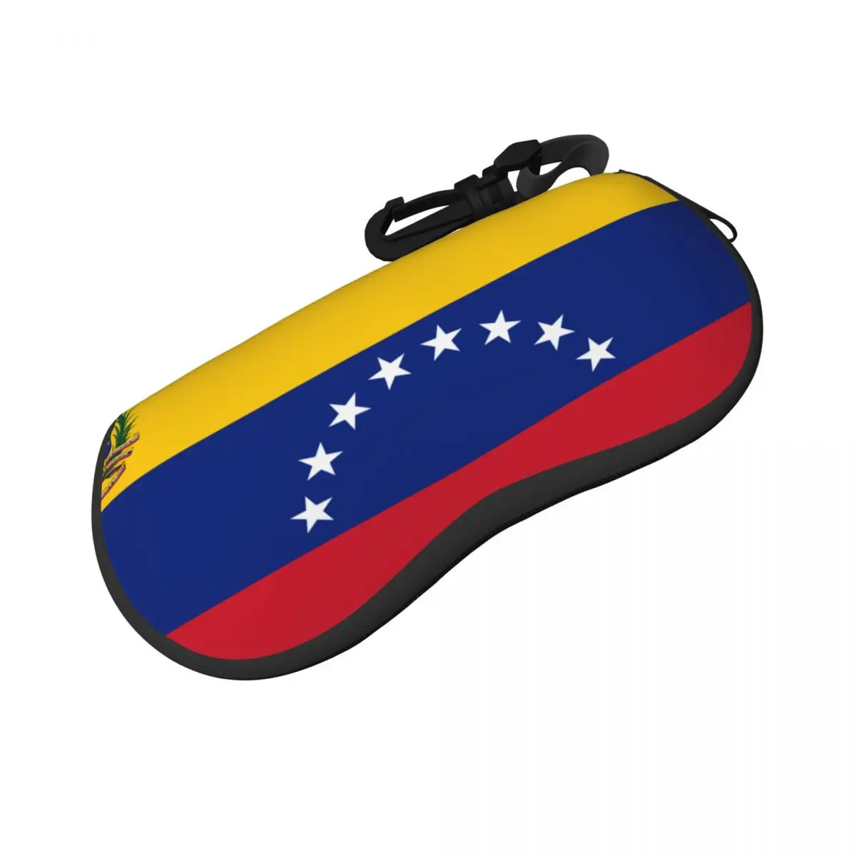 Borsa per occhiali Unisex custodia protettiva bandiera del Venezuela scatola per occhiali da sole portatile scatola per occhiali da lettura