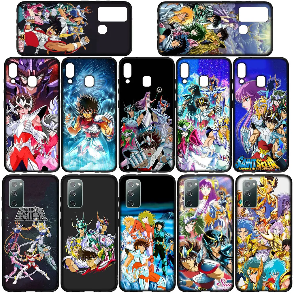 Anime Cartoon Saint Seiya Phone Casing for Xiaomi Redmi Note 13 13C A3 A3X Mi POCO F6 F5 Pro C65 C55 C50 C51 Edge Cover Case