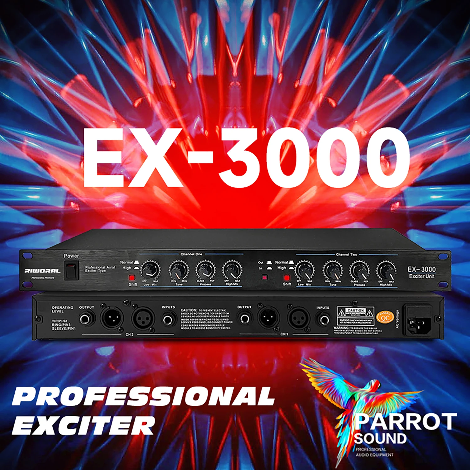 EX3000 Factory Direct Sales Professional Dj Stage Performance Equipment Audio Exciter Processor