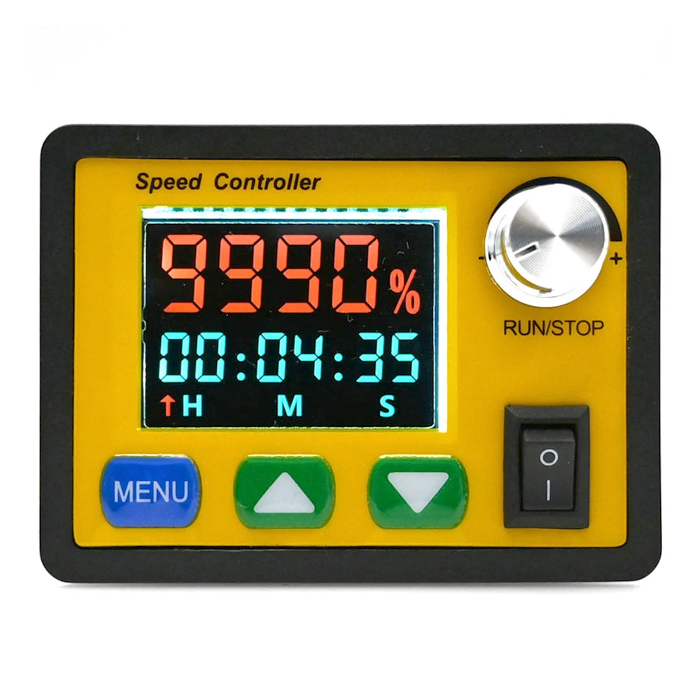 PWM Speed Controller DC 6.5V-55V 30A LCD Intelligent Digital Display Tachometer Adjustable Wireless Remote Control Motor