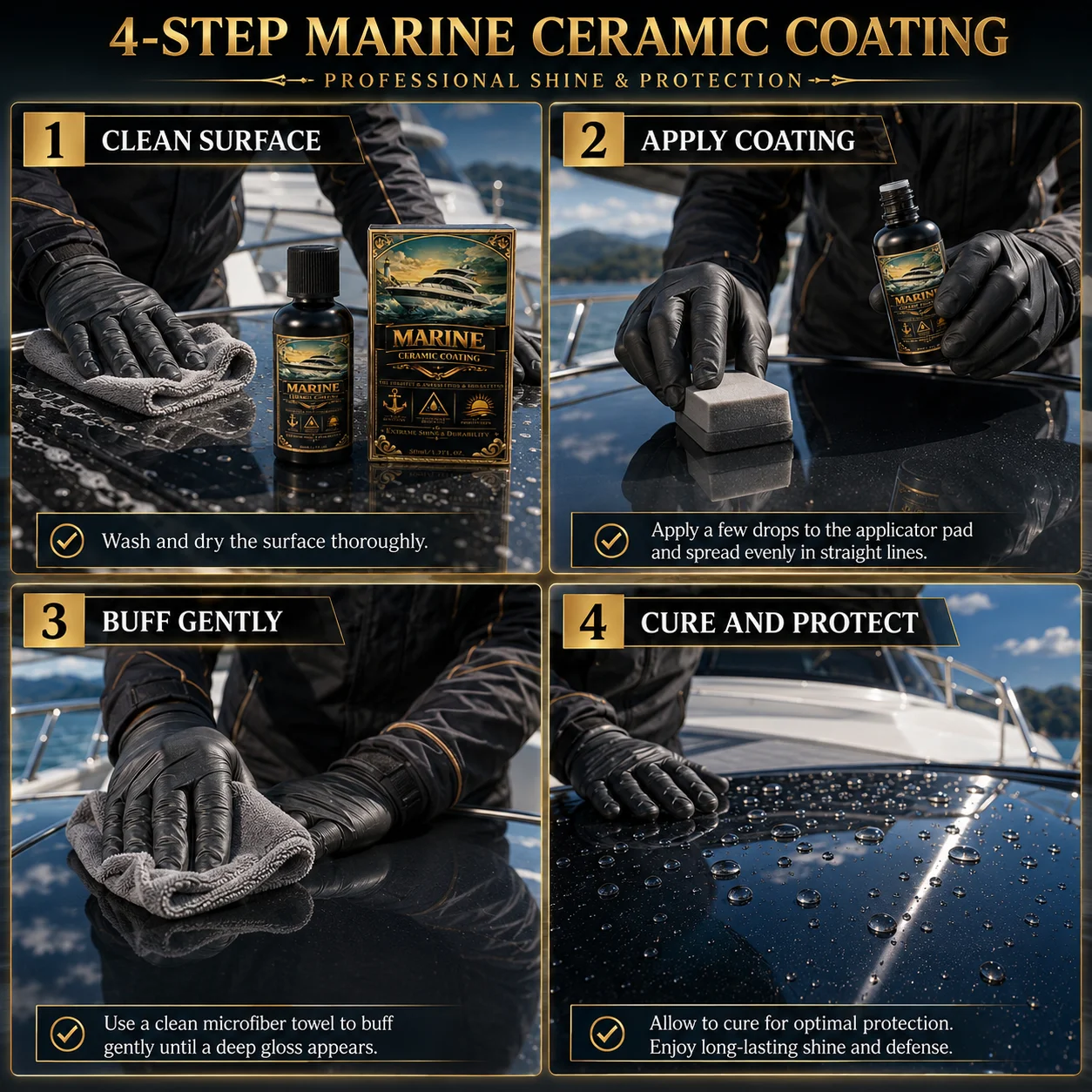 Ceramic Spray Silicon Dioxide Ceramic Coating Spray Professional Grade Protective Sealant Polish for Cars RVs Motorcycles Boats