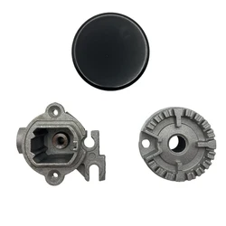 Auxiliary Kit Gas Stove Burners Burner Crown Cover Easy To Use Evenly Reliable Removable Lid Compatible Models