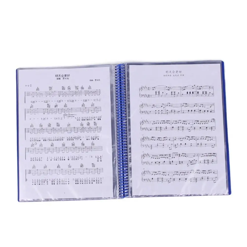 New A4 File Folders with 40 Pockets Portable Documents Organizer Versatile Large Capacity File Organizer for Students