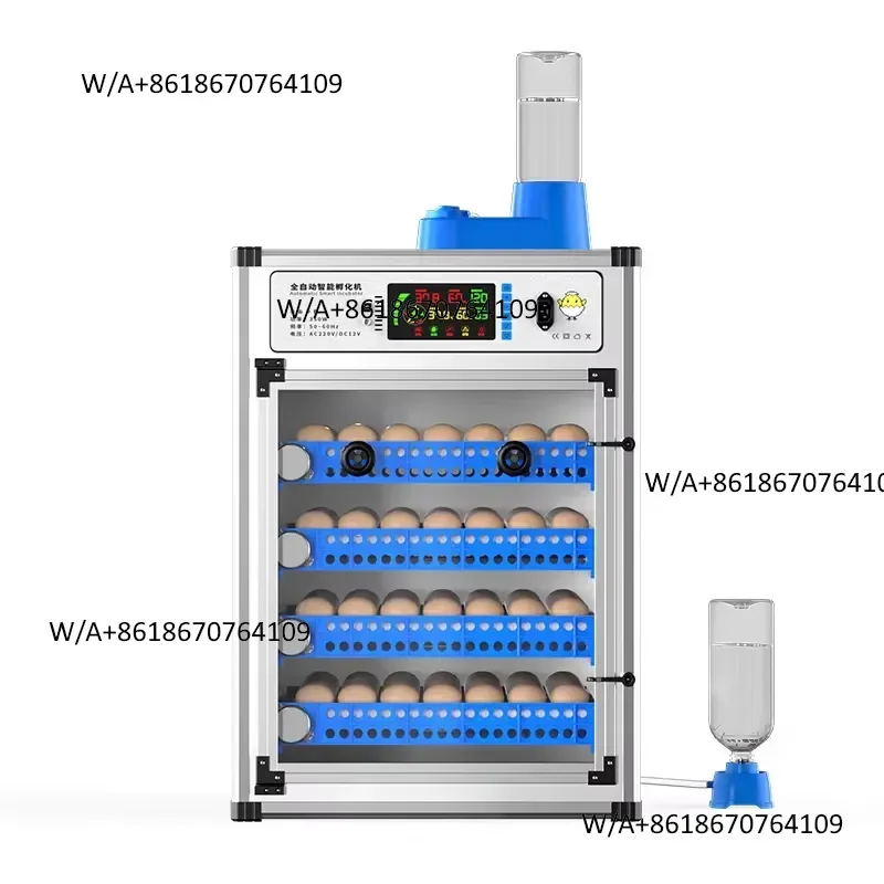 durable 2026 Automatic Temperature and Humidity Chicken Hatcher 280 Eggs Dual Power Supply Drawer Tray