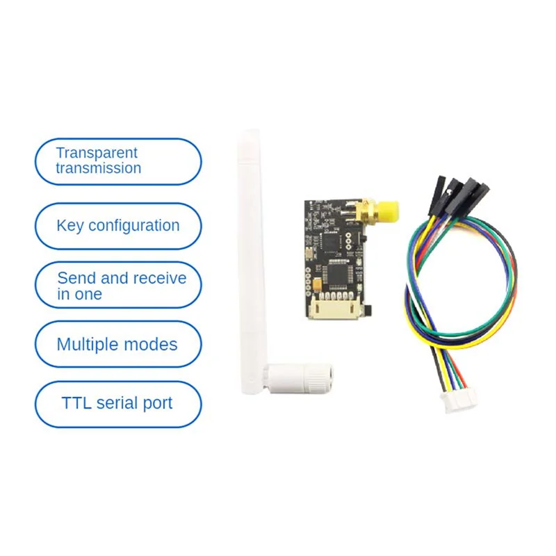 Modulo ricevitore trasmettitore seriale UART modulo wireless Lora SX1278 433M-AB01