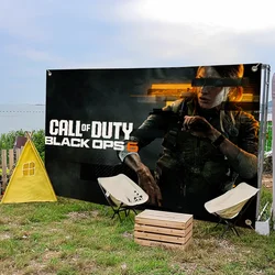 flag Call For Picnic Party Art Game Ops Home of Duty 6 Black Decoration Outdoor Camping Banner