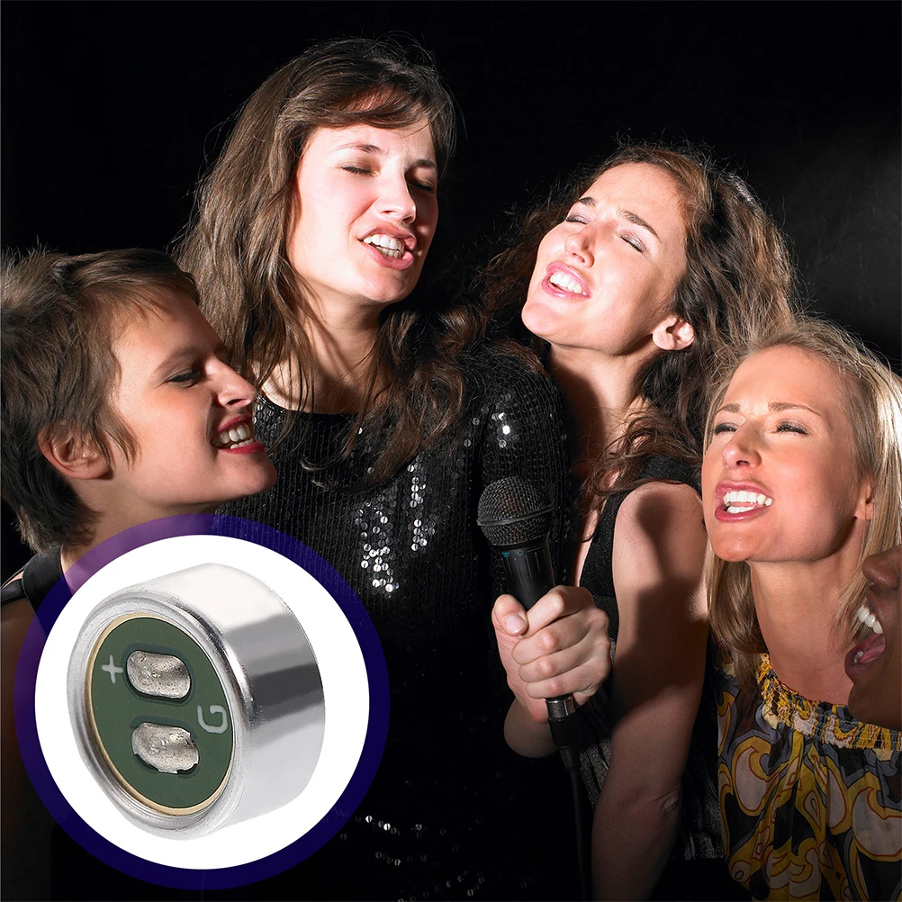 

Condenser Microphone Core Noise Reduction Recording Accessory Omnidirectional Mic Replacement Part Vocals Gaming High Quality