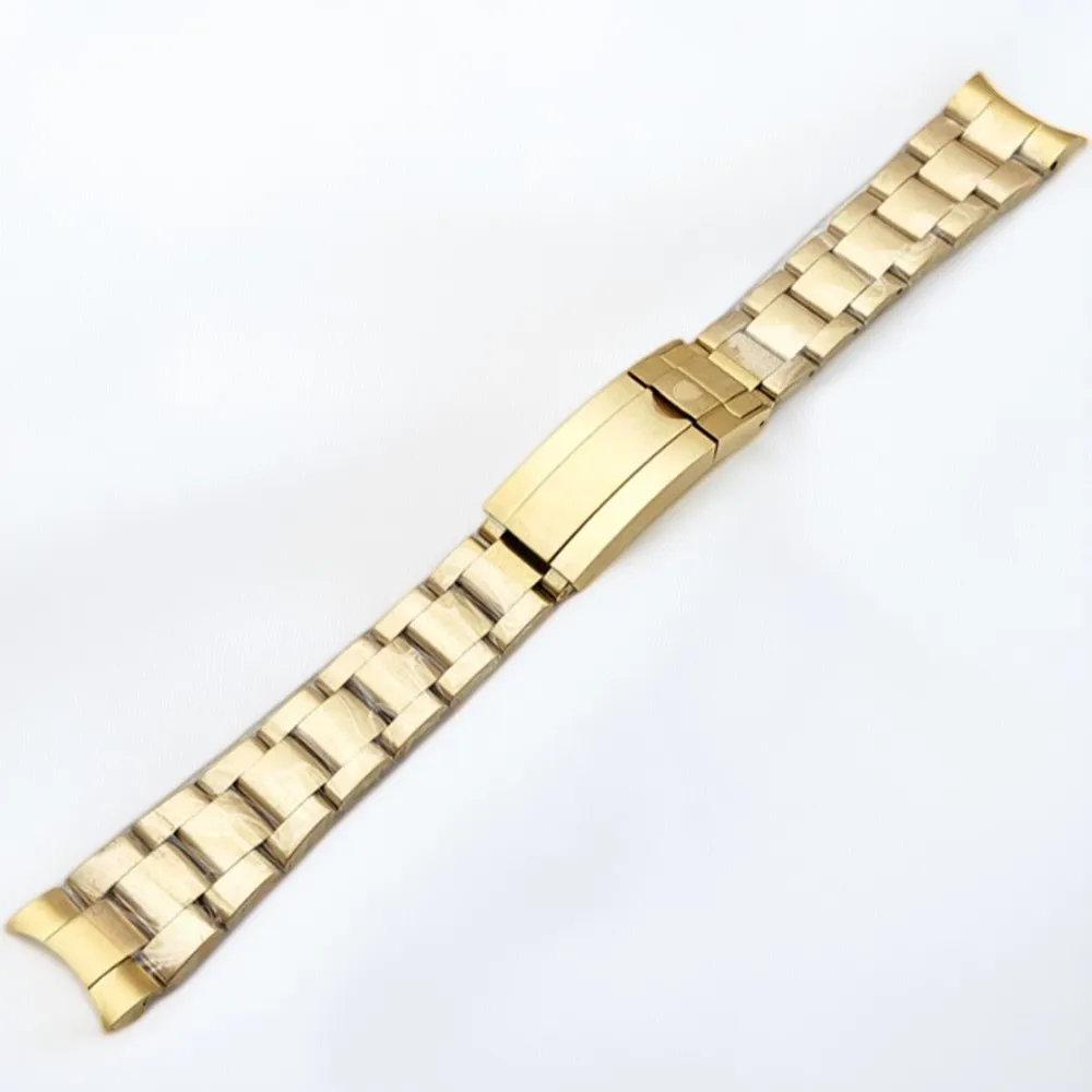 

Folding buckle all steel strap 20MM for Daytona men watch modification accessories