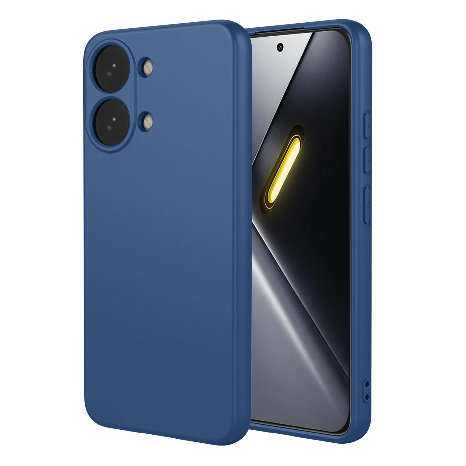 Flexibele vloeibare siliconen TPU-hoes voor Xiaomi Poco X8 Pro Max 5G beschermhoes Fundas Coque Capa