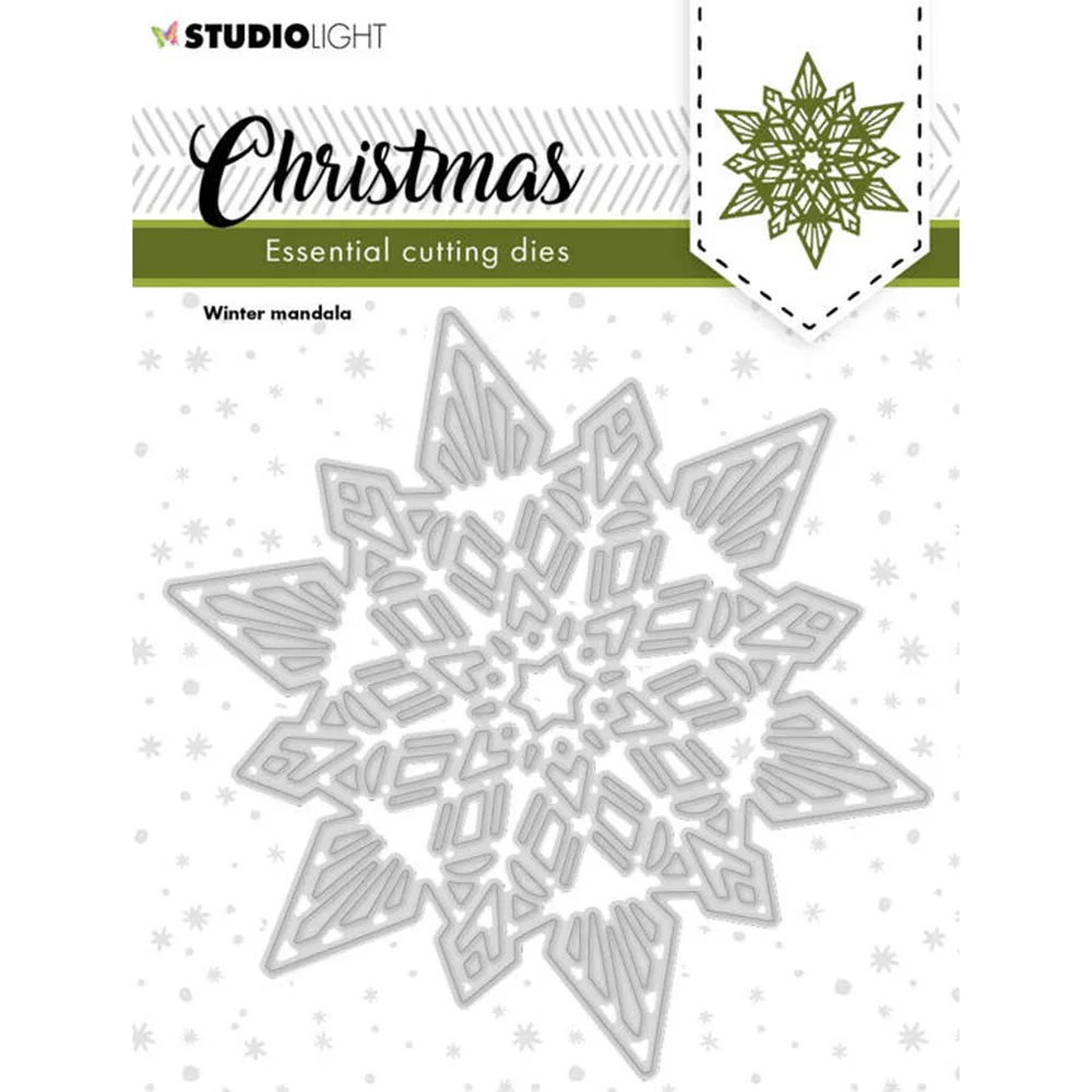 

Snowflake frame Metal Cutting Dies DIY Making Scrapbooking Photo Album Embossing Card Handmade