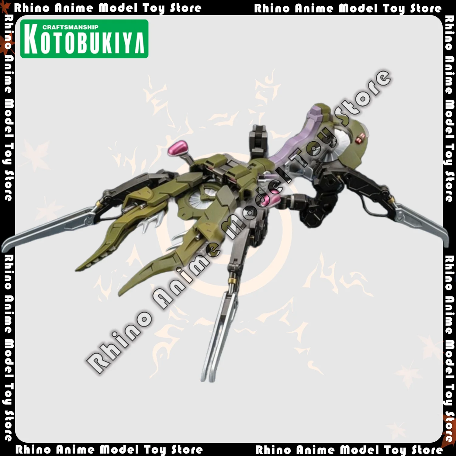 kotobukiya-1-24-hexa-gear-motor-punisher-220mm-figurine-d'action-originale-et-authentique-kit-de-modele-anime-jouet-a-collectionner-en-stock