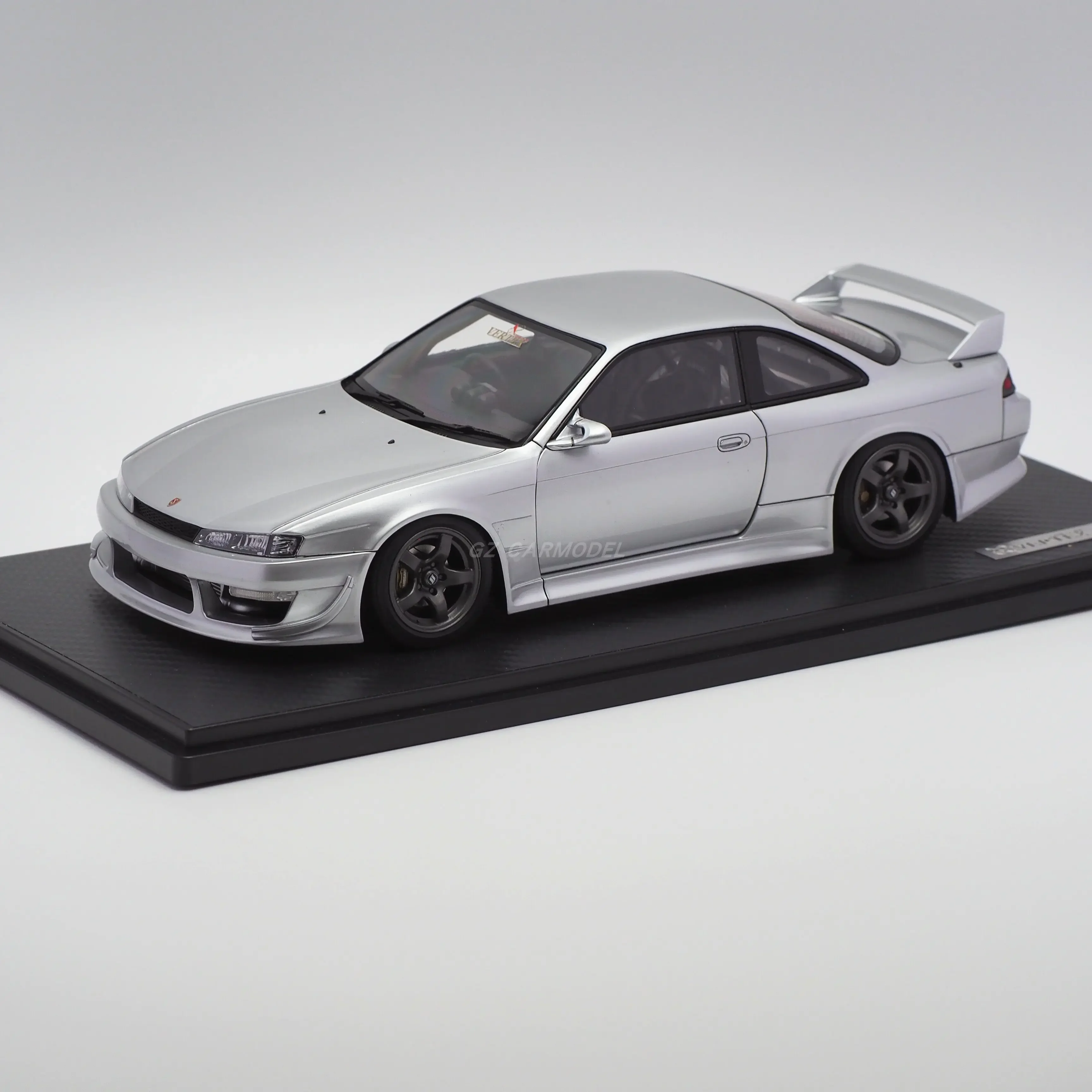 IG 1:18 VERTEX S14 Silvia Silver IG3087 Simulation Limited Edition Resin Metal Static Car Model Toy Gift