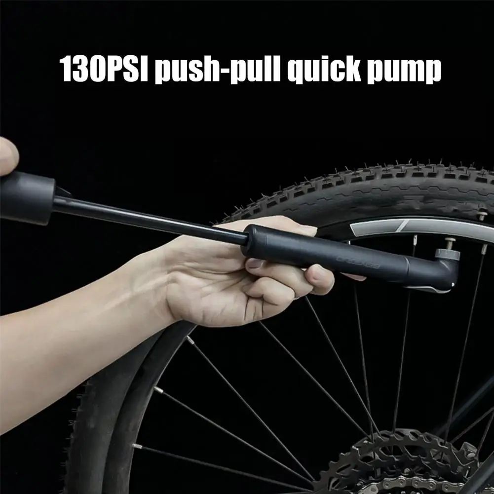 Portable Bike Inflator Portable High Pressure Mini Bike Pump for Universal Mtb Road Mountain Bicycles Heavy Duty for Outdoor