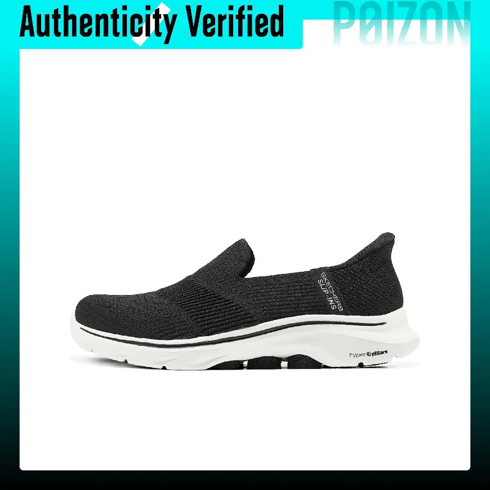 skechers-go-walk-7-cushioning-low-top-casual-shoes-women's-black-125258-bkw