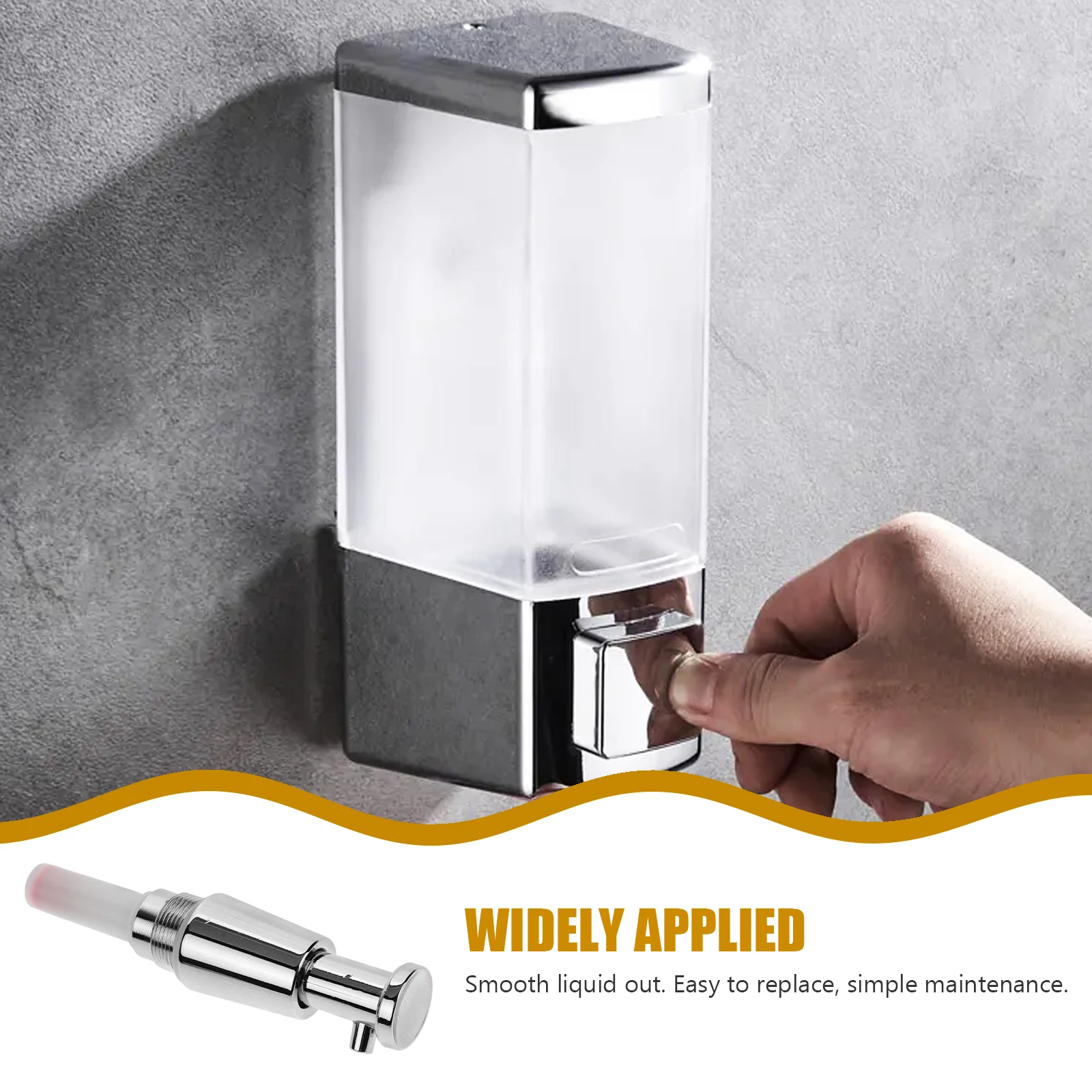 

Soap Dispenser Pump Accessories Refillable Jar Body Wash Bottle Manual Detachable Inner Pump Shampoo Part Lotion Dish Bottle