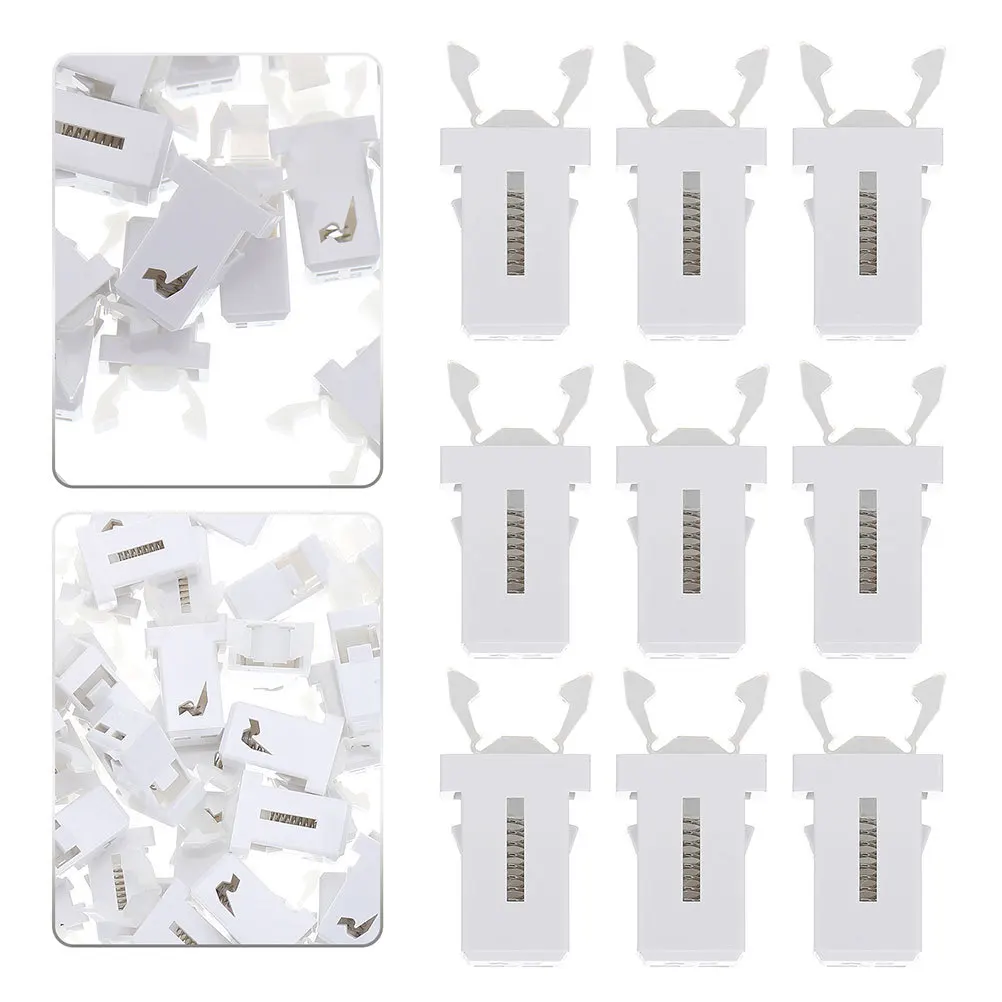 

24pcs Press Type Button For Trash Can Switch Lock Garbage Bin Lid Latch Replacement Buckles Push Button Trashcan Supplies