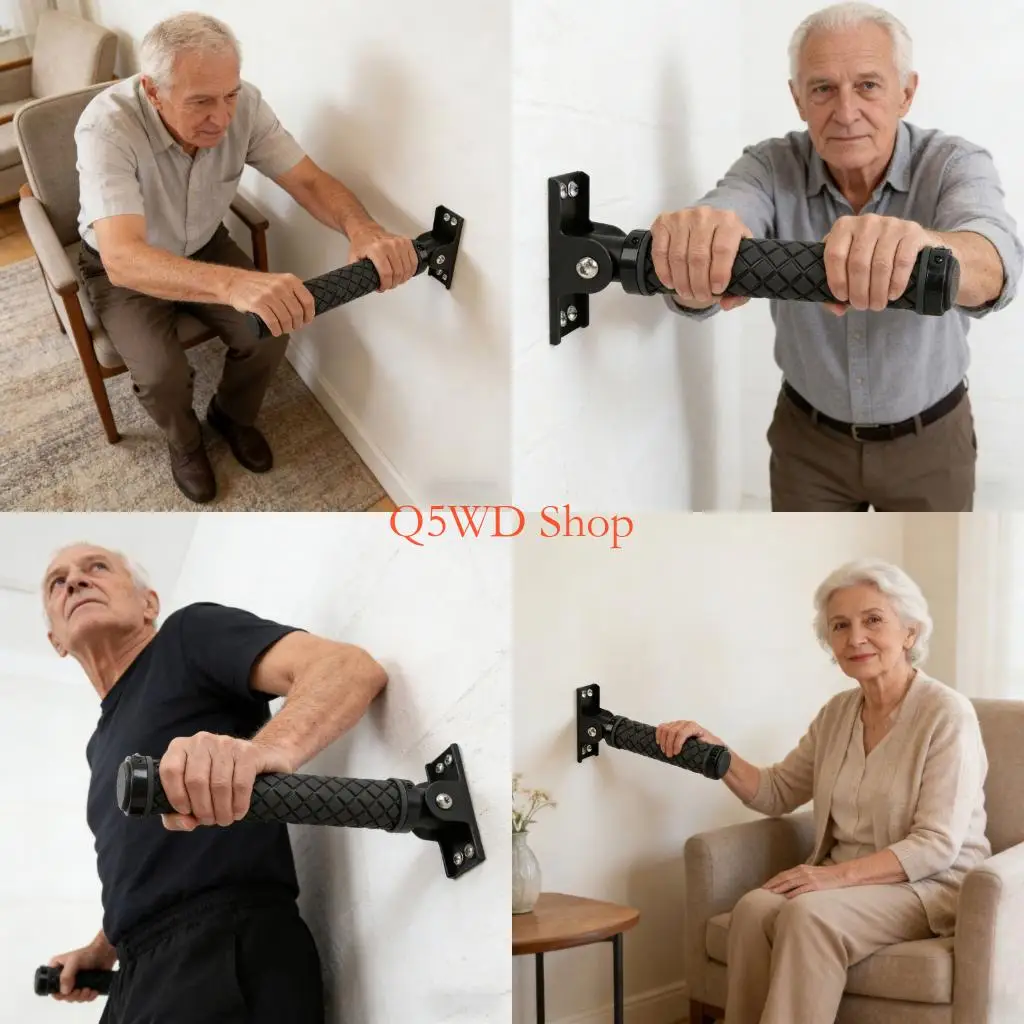 

Q5WD 2Pcs Practical Handle Utility Handrail Multifunctional Stair Assist Grab Bar