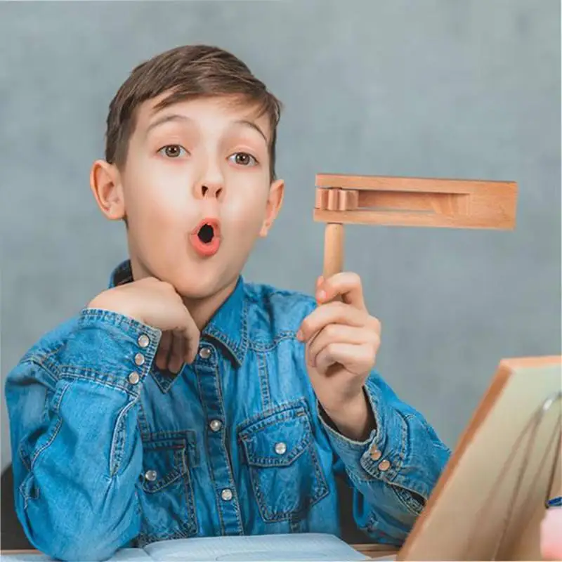 Handheld Wooden Ratchet Noise Maker Kids Percussion Toy Non Toxic Wood for Kindergarten Music Lesson Birthday Party Supplies