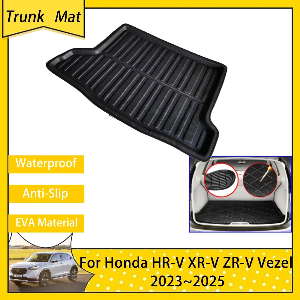 

Коврики для багажника Vezel Honda HRV HR V XRV XR V ZRV ZR V 2023 2024 2025, задние противоскользящие аксессуары для грузовых автомобилей