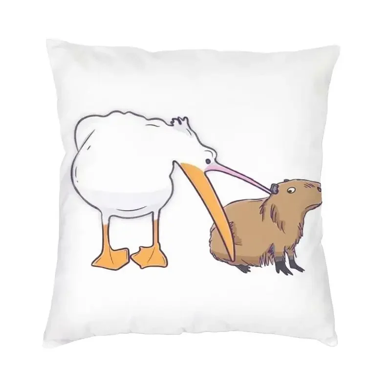 Capybara Home Cushion Cover Animal Pet Nordic Throw Pillow   Decor  Case