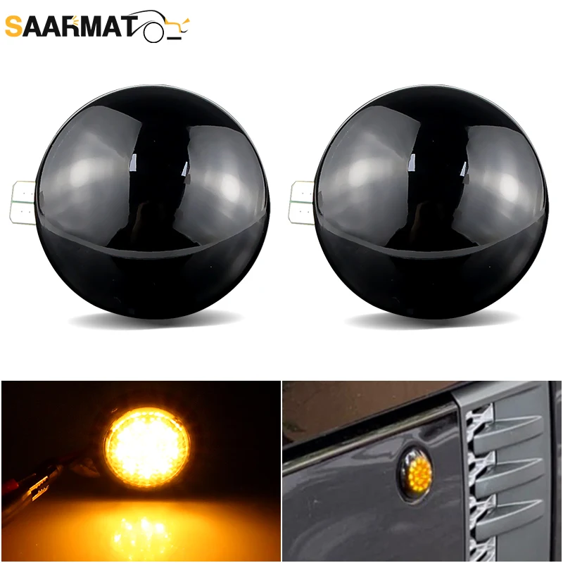 

2 шт. светодиодный указатель поворота, боковой габаритный фонарь для Land Range Rover L322 2002-2012 OEM: XGB500020, автоаксессуары