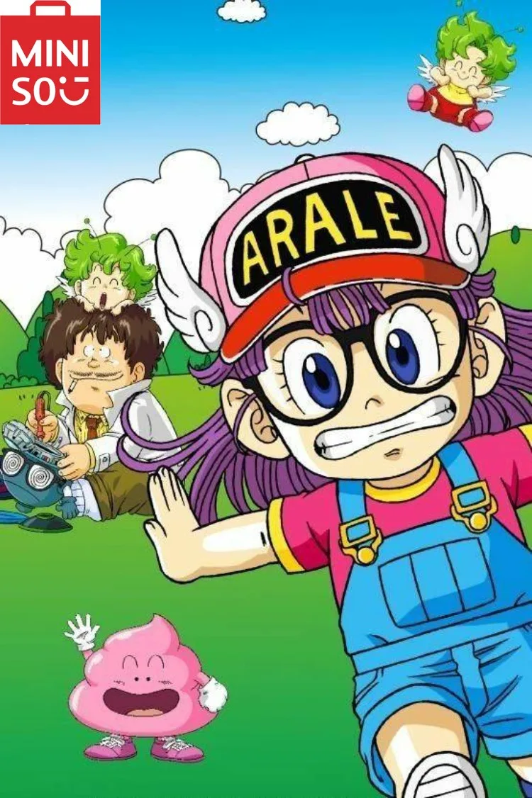 MINISO 5D الماس مجموعات الطلاء أنيمي Arales اليابان الكرتون DIY بها بنفسك كامل الجولة و مربع الماس الفسيفساء اليدوية ديكور المنزل بدون إطار