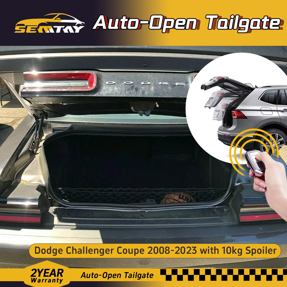 

SEMTAY автоматические подъемные стойки багажника с пружиной для Dodge Challenger Coupe 2008-2023, подъемные опоры багажника задней двери багажника