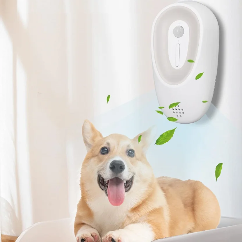 Smart Pet Odor Purifier For Cats and dogs Litter Box Deodorizer Dog Toilet Rechargeable Air Cleaner Pets Deodorization