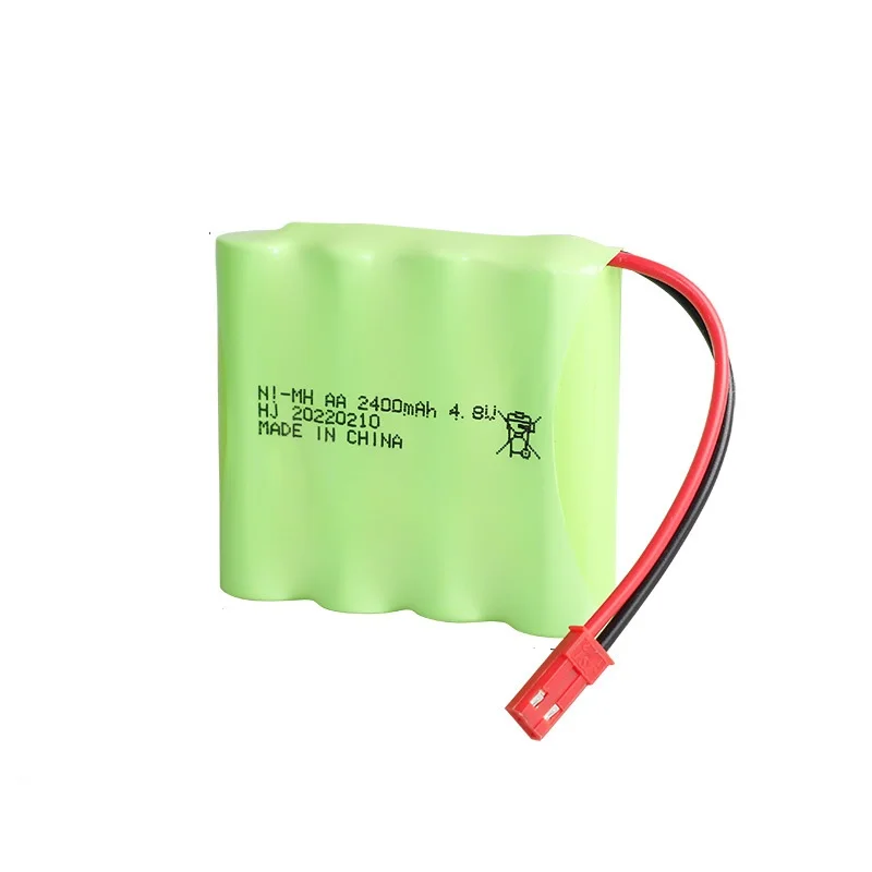 4.8v2400mah NiMH Battery For Rc toys Cars Tanks Robots Guns Ni-MH 4.8v 2400mAh Rechargeable Battery Pack 1pcs For Rc Boat