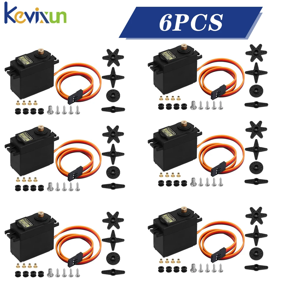 15KG RC Servos Standard Digital MG995 Servo 180/360 Degree All Metal Gear for Arduino UN O JR Car RC Model Helicopter Boat