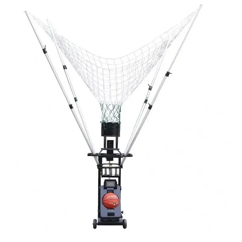 Basketball shooting trainer, return net pitching machine free to pick up continuous, pitching service artifact