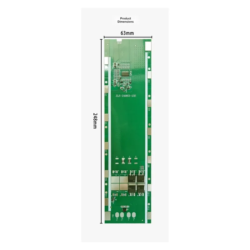 B49C Lithium Battery Protection Board 13 String Ternary 48V Integrated Design