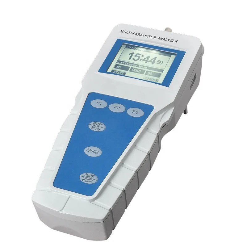Handheld Lab Water Analyzer Multi-parameter Salinity ORP TDS DO Conductivity Tester for Lab and Field Use