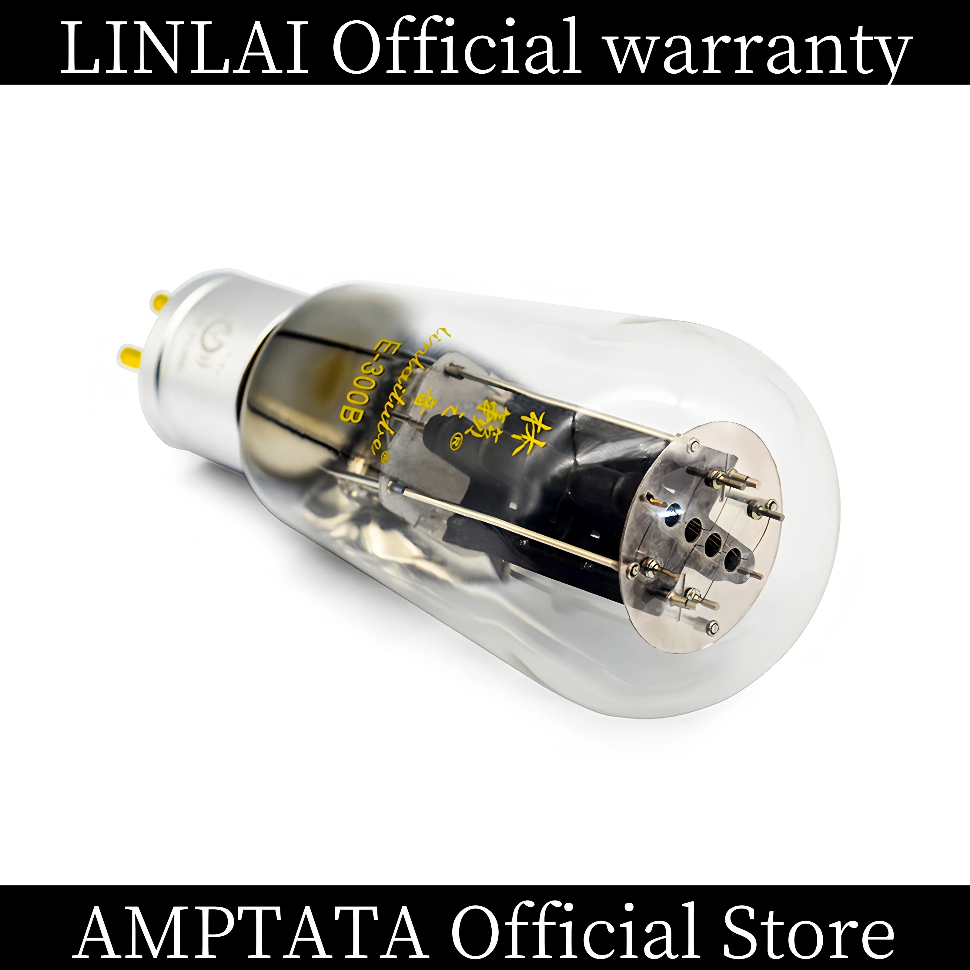 LinLai E- 300B / سلسلة Top Elite الرائدة / أنبوب مكنسة كهربائية / ترقية WE300B 7300B / مكبر للصوت / ضمان 13 شهرًا / زوج متطابق