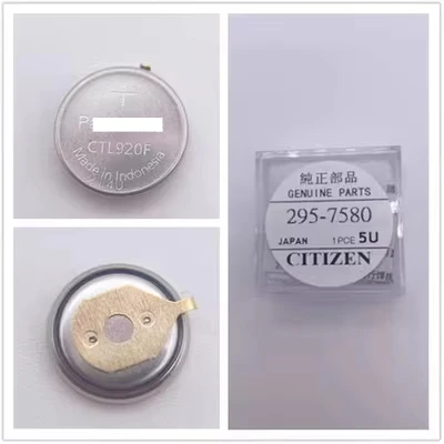 Brand New CTL920 CTL920F CTL1616 CTL1616F MT920 295-5700 ML2016 For Casio Citizen watch photokinetic energy rechargeable battery