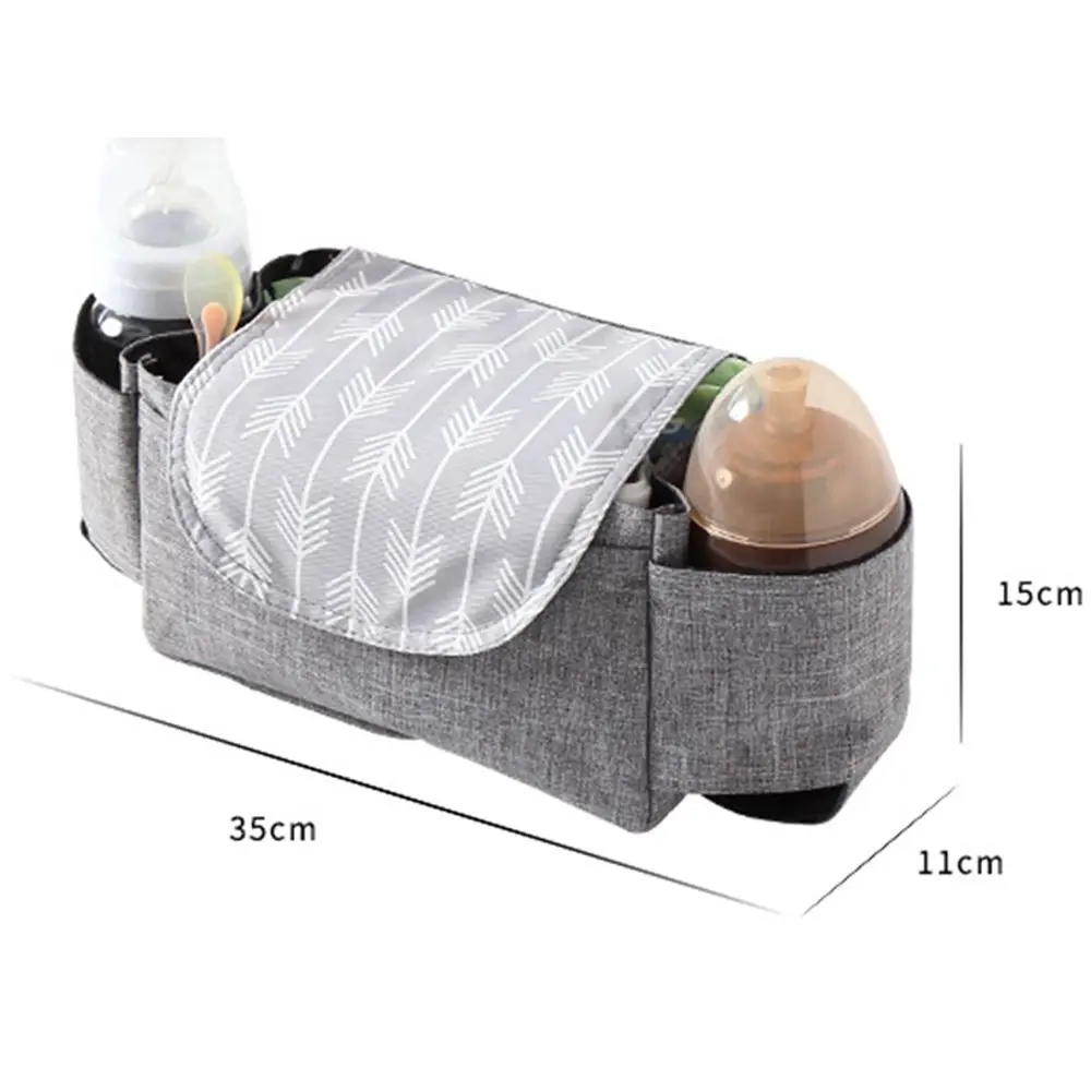 Akcesoria do wózków dziecięcych Torby na pieluchy dla niemowląt Torby do przechowywania w wózku dziecięcym Uchwyt na kubek do wózka Organizer do wózka dziecięcego Uchwyt na butelkę