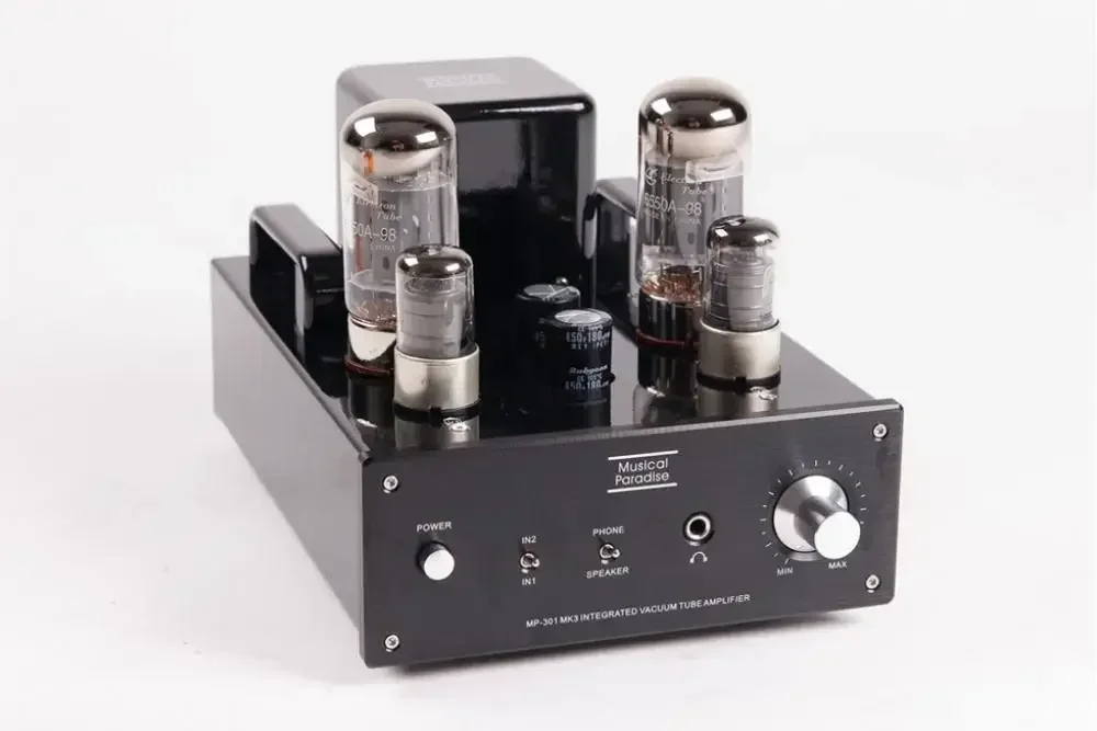 MP-301 MK3 Mini Tube Amplifier with Headphone Amplifier (Deluxe Version)