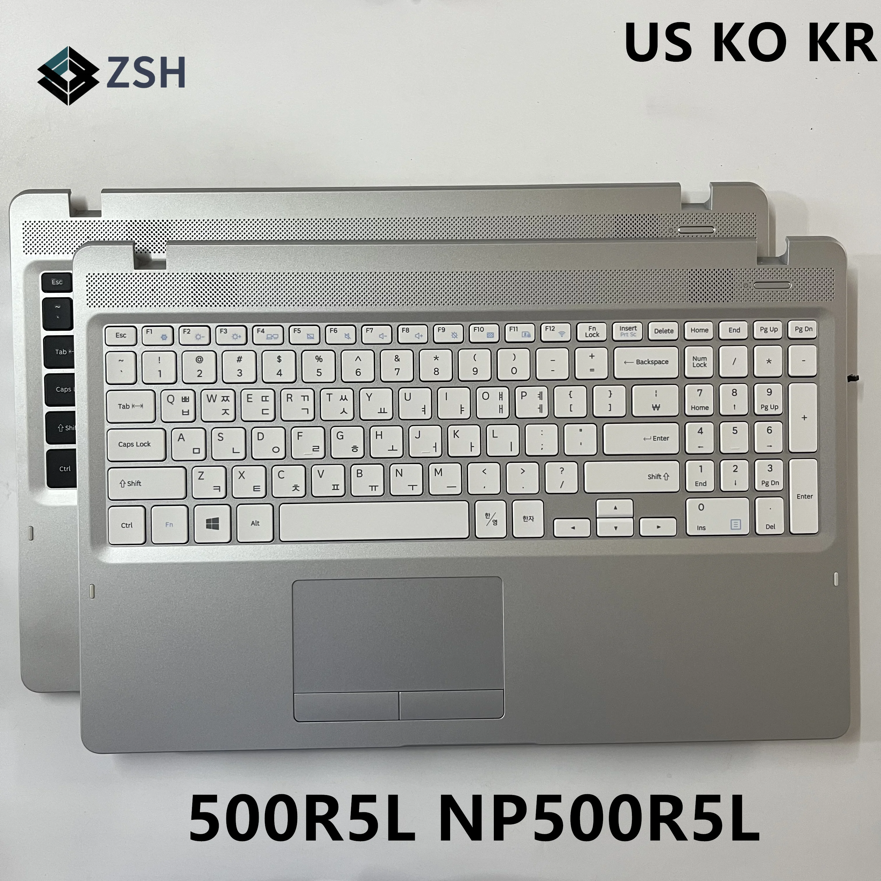 Laptop PalmRest&Keyboard For Samsung NP500R5L 500R5L US KR English Korean Laptop Keyboard C Cover