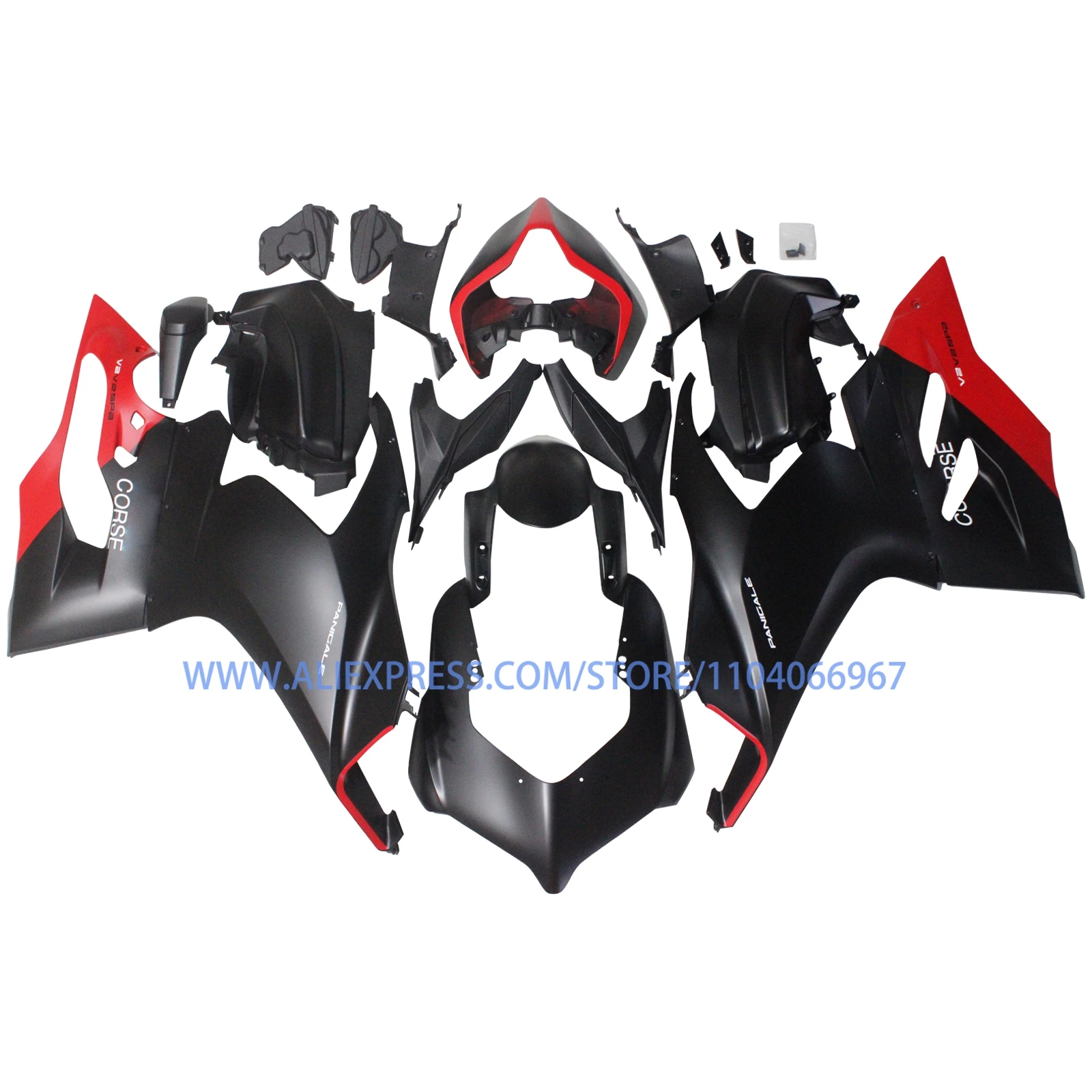 Full Fairing Set V2 2020 2021 2022 2023 2024 Motorcycle Customized Fairings Kit for DUCATI V2 20 21 22 23 24